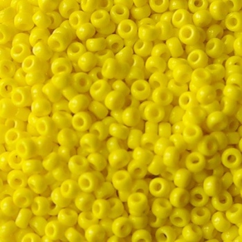 Perline Rocailles Miyuki 11/0 Opaque Yellow