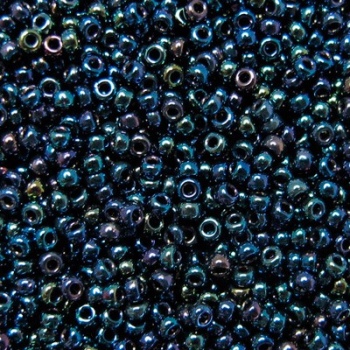 Perline Rocailles Miyuki 11/0 Metallic Blue Iris
