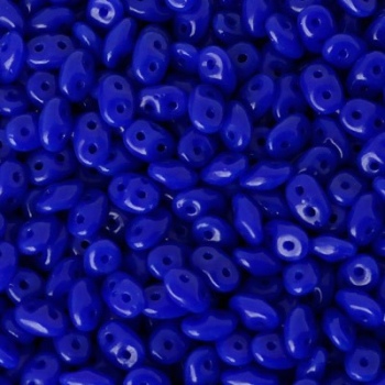 Perline Superduo 2.5x5mm Opaque Cobalt